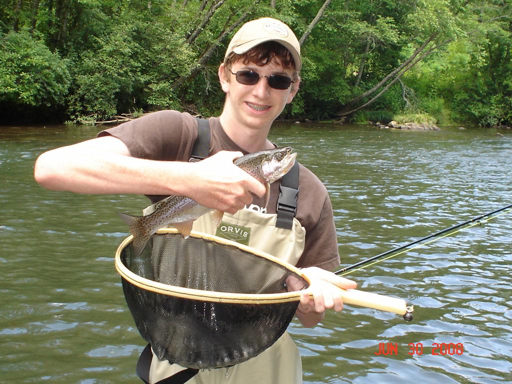 fly fishing nantahala river north carolina guide service from Smoky Mountains Fly Fishing School